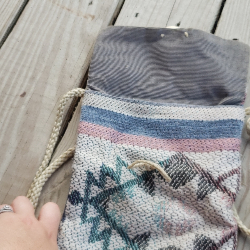 Vintage 1980s unique handmade crossbody - Picture 5 of 5